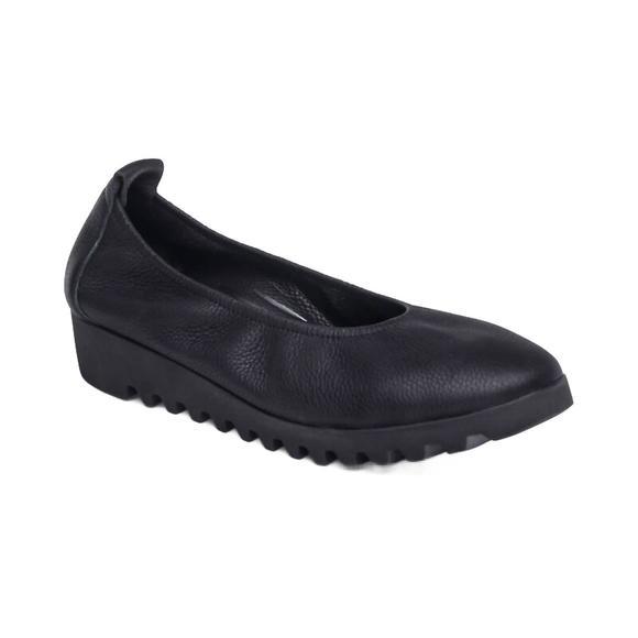 NEW AETREX women's brianna ballet flat shoes in black - Picture 1 of 6